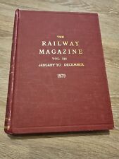 Railway magazine vol for sale  NORWICH