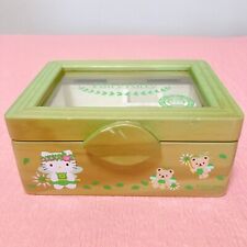 Estuche de accesorios Hello Kitty caja de madera Sanrio 2000 hada gatito vintage retro segunda mano  Embacar hacia Argentina