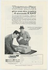 Copiadora de fax térmico copias secas en 4 segundos plana anuncio vintage de 1960  segunda mano  Embacar hacia Argentina