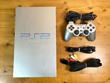 PlayStation 2 Satinado Plateado SCPH-50000 TSS ps2 Sony Con Controlador Cable Adaptador segunda mano  Embacar hacia Argentina