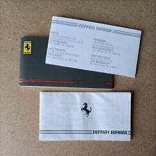FERRARI Formula, original Warranty paper + Booklets Never used, good conditions, usado comprar usado  Enviando para Brazil