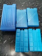 Used, 5 X Reusable Ice Packs/Freezer Blocks for Camping Cool Bag/Box THERMOS GIOSTYLE for sale  Shipping to South Africa