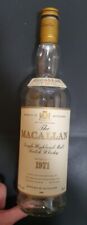 1971 Macallan 18 Year Old Empty Bottle RARE usato  Spedire a Italy