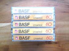 Usado, lot of 5 BASF LH extra  kassetten cassette tapes K7 comprar usado  Enviando para Brazil