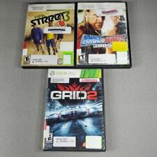 Xbox 360 Lot 3 Games SmackDown Vs Raw ~ Fifa Street ~ Grid 2 Ex-Library  for sale  Shipping to South Africa