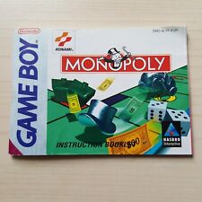 Monopoly spielanleitung anleit gebraucht kaufen  Sillenbuch