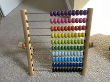 wooden toys wooden abacus for sale  EXETER