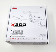 Drone SYMA X300 com câmera para adultos crianças 1080P câmera FPV quadricóptero de controle remoto (LEIA) comprar usado  Enviando para Brazil
