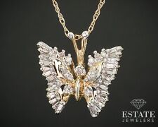 butterfly diamond necklace for sale  Toledo