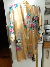 Silk dressing gown for sale  IPSWICH