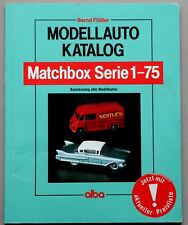 Modellauto katalog matchbox gebraucht kaufen  Möhrendorf