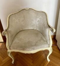 Antica sedia imbottita usato  Milano