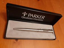 PARKER Kugelschreiber silber mit Werbeaufdruck granini  in Geschenkbox unbenutzt gebraucht kaufen  Eitorf