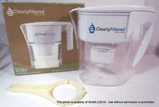 CLEARLY FILTERED 8 Cup Water Filtration System PITCHER in Box, used for sale  Shipping to South Africa