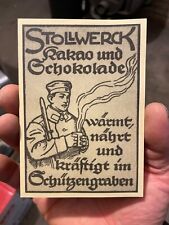 Stollwerck cacao chocolade gebraucht kaufen  Deutschland