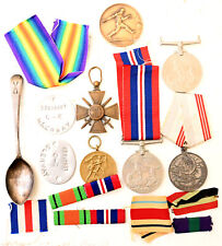 Various medals ribbons for sale  STIRLING