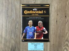 Wsl continental cup for sale  LONDON