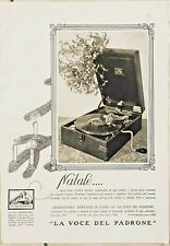 1932 pubblicità locandina usato  Magenta