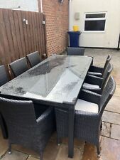 Seater rattan garden for sale  NEWCASTLE UPON TYNE