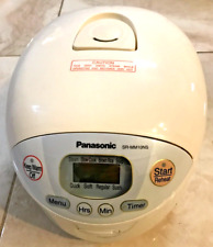 Panela elétrica de arroz Panasonic FUZZY LOGIC SR-MM10NS 5,5 xícaras com acessórios comprar usado  Enviando para Brazil