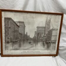 Dayton flood lithograph for sale  Palm Coast