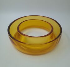 Vintage amber glass for sale  HARWICH