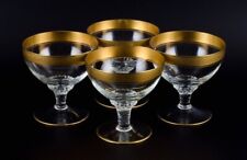 Rimpler Kristall, Zwiesel, Germany, four mouth-blown crystal champagne glasses. for sale  Shipping to South Africa