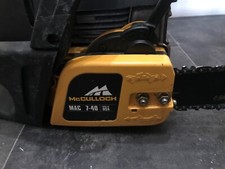 Image of McCulloch CSE1835 chainsaw product page on eBay