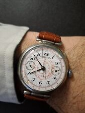 Usato, Orologio uomo vintage antico anni 20 cronografo Raro cronometro Gander Watch rev usato  Villanova Di Camposampiero