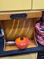 Creuset vintage wooden for sale  MANCHESTER