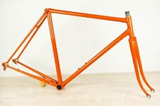 DACCORDI VINTAGE FRAME SET 52 reynolds STEEL ROAD BIKE CAMPAGNOLO OLD 700c 70s for sale  Shipping to South Africa
