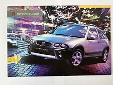Rover streetwise brochure for sale  BEDWORTH
