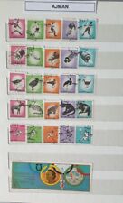 Ajman 241 francobolli usato  Rho