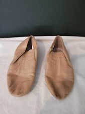 Zapatos de baile de jazz para niñas bronceado desnudo suela dividida 12 1/2 bloques segunda mano  Embacar hacia Argentina
