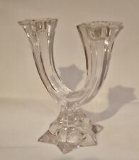 Vintage glass candelabra for sale  THURSO