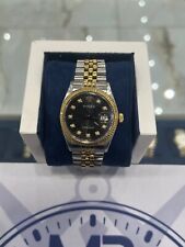 Rolex datejust gold for sale  LONDON