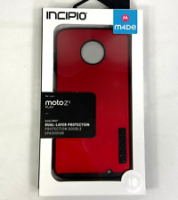 NOVA Capa Vermelha Iridescente Incipio DualPro Para Motorola Moto Z3 - Play Red comprar usado  Enviando para Brazil