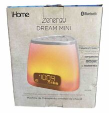 iHome Zenergy Dream Mini iZBT7 Bluetooth Bedside Sleep Therapy Machine for sale  Shipping to South Africa