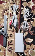 Cable de alimentación genuino para Nintendo Wii, cable AV y sensor (negro o plateado) FABRICANTE DE EQUIPOS ORIGINALES  segunda mano  Embacar hacia Argentina