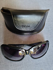 Sonnenbrille fossil schwarz gebraucht kaufen  Griesheim