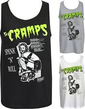 O Cramps Mens Psychobilly Tank Top Spank & Roll Garage Punk Pin-up comprar usado  Enviando para Brazil