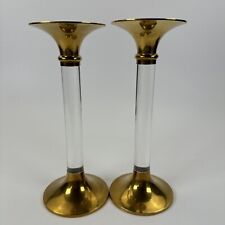 Vintage lucite brass for sale  Rochester