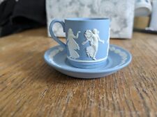 Blue wedgewood cup for sale  RUGBY