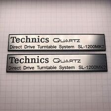 Technics 1200 decal for sale  Shipping to Ireland