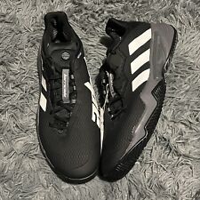 Zapatos de tenis Adidas Barricade arcilla Pickleball Core negros ID4250 talla para hombre nuevos, usado segunda mano  Embacar hacia Argentina
