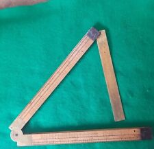 1830's Rare Pipe Engineer Rule,Ruler In Fine Condition Steel Tips. for sale  Shipping to South Africa