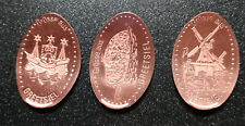 Elongated Coin,Souvenirmünze,Greetsiel,A6,Kpl Satz auf 5 Cent myynnissä  Leverans till Finland