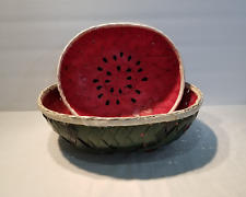 Set watermelon woven for sale  Cleveland
