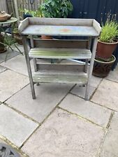 Wooden potting table for sale  DUNSTABLE