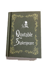 Quotable shakespeare original for sale  SOUTHPORT